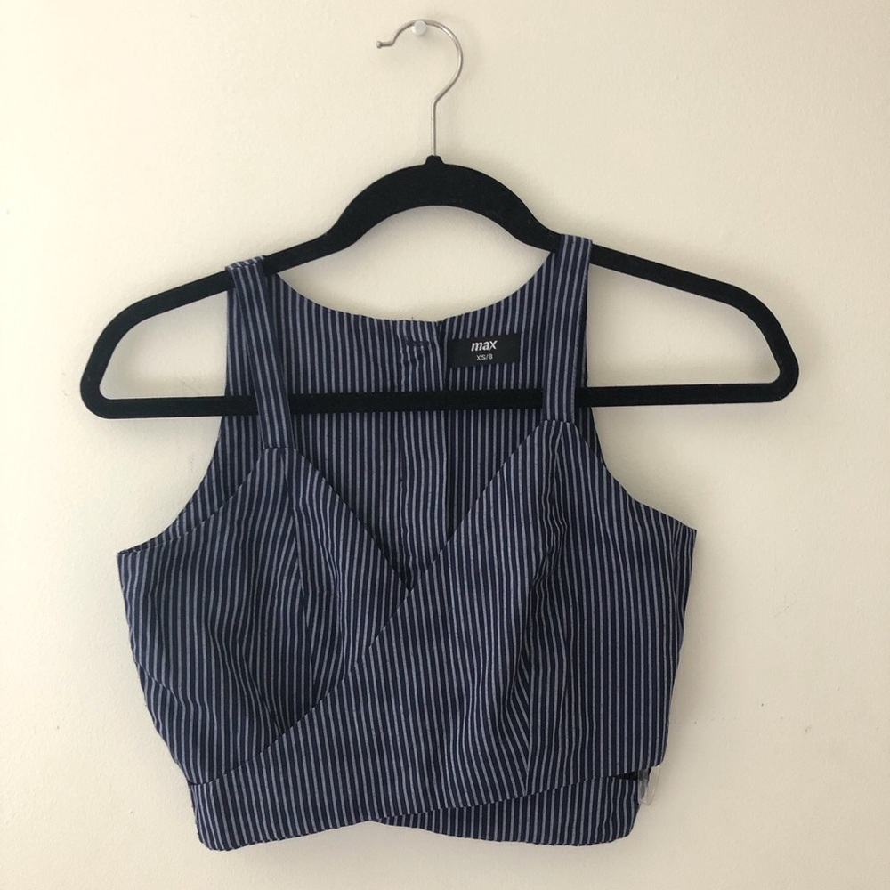 Crop top striped